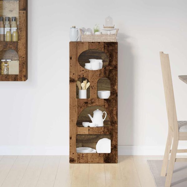 vidaXL Sideboard Old Wood 40 x 35 x 100.5 cm Engineered Wood