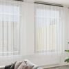 vidaXL Lace Curtain with Curtains Floral White 300 x 500 cm Polyester