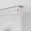 vidaXL Shower Roller Blind with Cassette 110x240 cm Fabric Width 106 cm