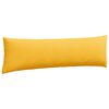vidaXL Sofa Pillows 2 pcs Light Yellow 145 x 40 cm Corduroy Fabric