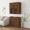 vidaXL Highboard Brown Oak Engineered Wood