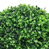 vidaXL Artificial Boxwood Plants 2 pcs with Pots Ball Shaped Green 27 cm