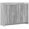 vidaXL Sideboard Grey Sonoma 98.5 x 33 x 80 cm Engineered Wood