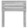 vidaXL Headboard Grey Sonoma 75 cm Engineered wood