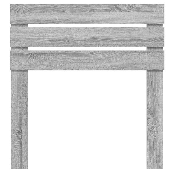 vidaXL Headboard Grey Sonoma 75 cm Engineered wood