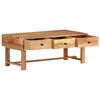 vidaXL Coffee Table 100x50x40 cm Solid Acacia Wood