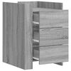 vidaXL Bedside Cabinet Grey Sonoma 45x50x65 cm Engineered Wood