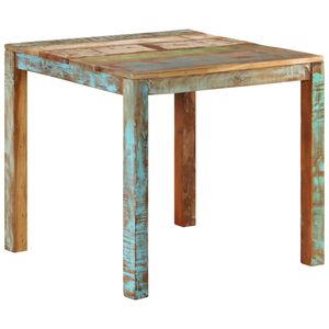 vidaXL Dining Table | Multicolour | Reclaimed wood | Medium | Durable