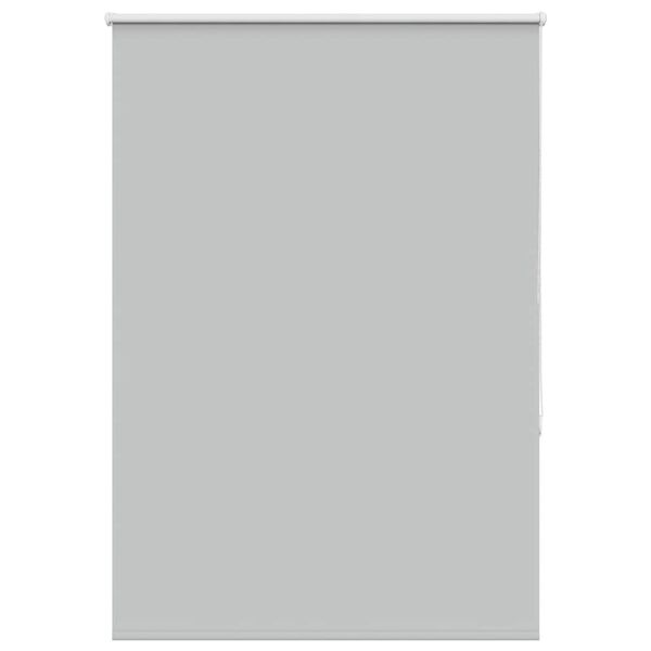 vidaXL Roller Blind Blackout Light Grey 100x175 cm Fabric Width 95.7 cm Polyester