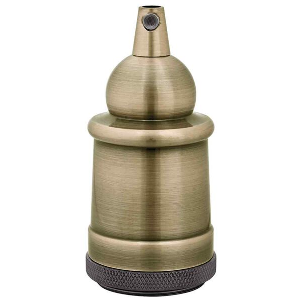 vidaXL Lamp Holders 2 pcs Bronze E27