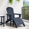 vidaXL Adirondack Chair Navy Blue 82 x 74 x 92 cm HDPE