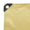 vidaXL Tarpaulin 650g / m&sup2; Beige 3 x 5 m Canvas with PVC Coating