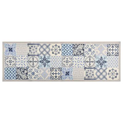 vidaXL Kitchen Floor Mat Washable Mosaic 60x180 cm