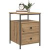 vidaXL Bedside Cabinets 2 pcs Artisan Oak 44x45x60 cm Engineered Wood