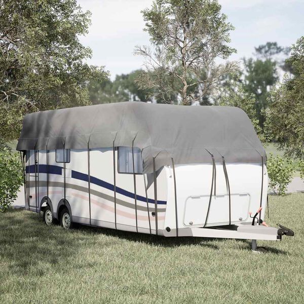 vidaXL Caravan Roof Cover Grey 700x300 cm Non-woven Fabric