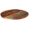 vidaXL Round Table Top 70 cm 25-27 mm Solid Reclaimed Wood