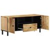 vidaXL TV Cabinet 105x33x46 cm Solid Wood Mango