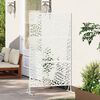 vidaXL Privacy Screen White 100 x 50 x 180 cm Steel