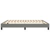 vidaXL Box Spring Bed Frame Dark Grey Super King Fabric (UK/IE/FI/NO only)