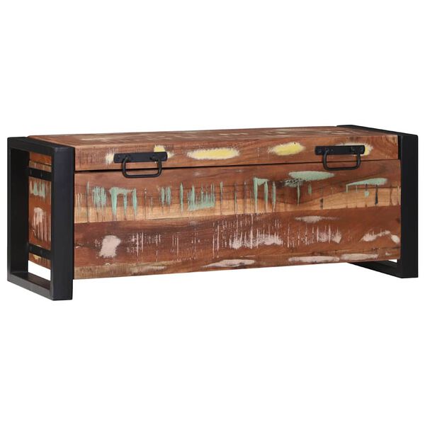 vidaXL Storage Chests Multicolour 80 x 30 x 30 cm Solid Reclaim wood