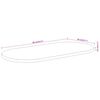 vidaXL Table Top 80x40x3.8 cm Oval Solid Wood Acacia