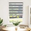 Zebra Blind 90 x 150 cm Grey