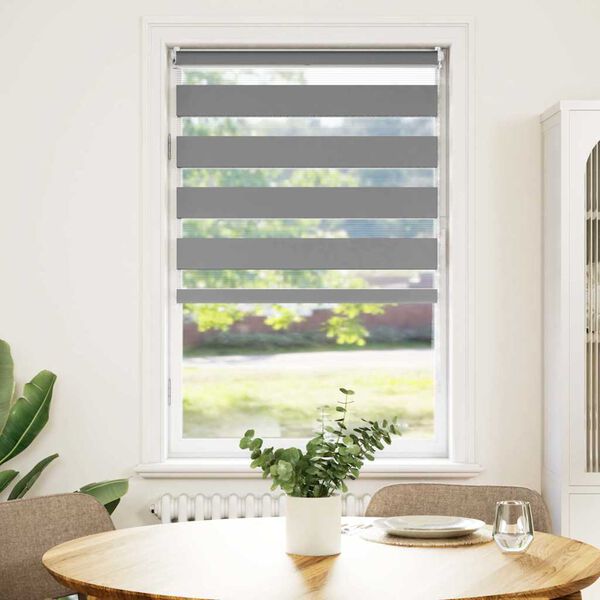Zebra Blind 90 x 150 cm Grey