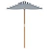vidaXL Garden Umbrella for Kids with Wooden Pole &Oslash;120x140 cm