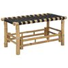 vidaXL Garden Bench Natural 80 x 38 x 40 cm Bamboo