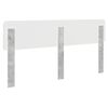 vidaXL Headboard Concrete Grey 200 cm Engineered wood
