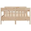 vidaXL Bed Frame without Mattress 140x190 cm Solid Wood Pine