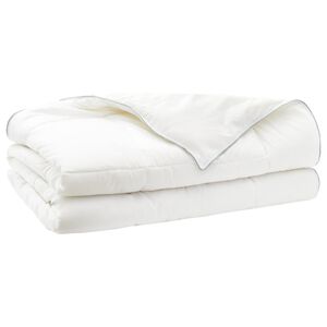 vidaXL Duvet 155x220 cm Summer 200 GSM Australian Wool White