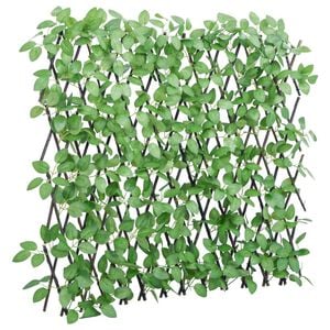 vidaXL&nbsp;Artificial Ivy Trellis Expandable Green 180x65 cm