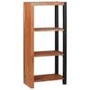 vidaXL Bookshelf Brown 50 x 30 x 110 cm Solid Acacia Wood