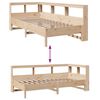 vidaXL Bookcase Bed without Mattress 100x200 cm Solid Wood Pine
