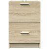 vidaXL Sink Cabinet Sonoma Oak 40x37x59 cm Engineered Wood