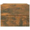 vidaXL Bedside Cabinets 2 pcs Smoked Oak 40x30x30 cm Engineered Wood