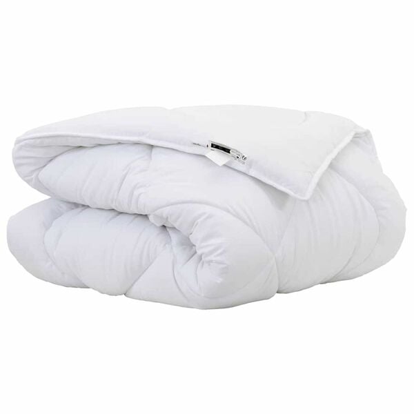 vidaXL Winter Duvet White 220 x 140 x 5 cm Polyester