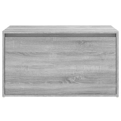 vidaXL Hall Bench 80x40x45 cm Grey Sonoma Engineered Wood