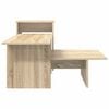 vidaXL Console Table Sonoma Oak 80 x 50 x 225 cm Engineered Wood