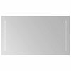 vidaXL LED Bathroom Mirror Transparent 70 x 40 cm Tempered Glass