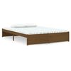 vidaXL Bed Frame without Mattress Honey Brown Solid Wood 140x200 cm