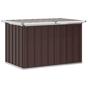 vidaXL Garden Storage Box Brown 109x67x65 cm