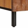 vidaXL Sideboard Acacia Brown Finish 80 x 33 x 75 cm Solid Mango Wood