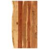 vidaXL Bathroom Vanity Top Solid Acacia Wood 100x52x3,8 cm
