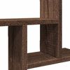 vidaXL Wall Shelves 2 pcs Brown Oak 38x12x38 cm Engineered Wood