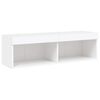 vidaXL 6 Piece TV Wall Units with LED White Engineered Wood