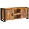 vidaXL TV Cabinet Brown 120 x 30 x 50 cm Solid rough mango wood