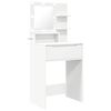 vidaXL Bedroom Dressing Tables White 80 x 39.6 x 135 cm