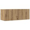 vidaXL 7 Piece TV Cabinet Set Wall-mounted Artisan Oak Engineered Wood